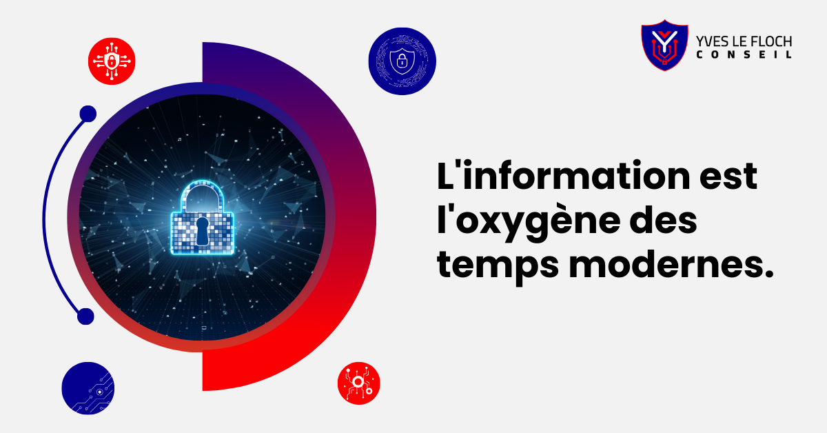 L'information est l'oxygène des temps modernes.